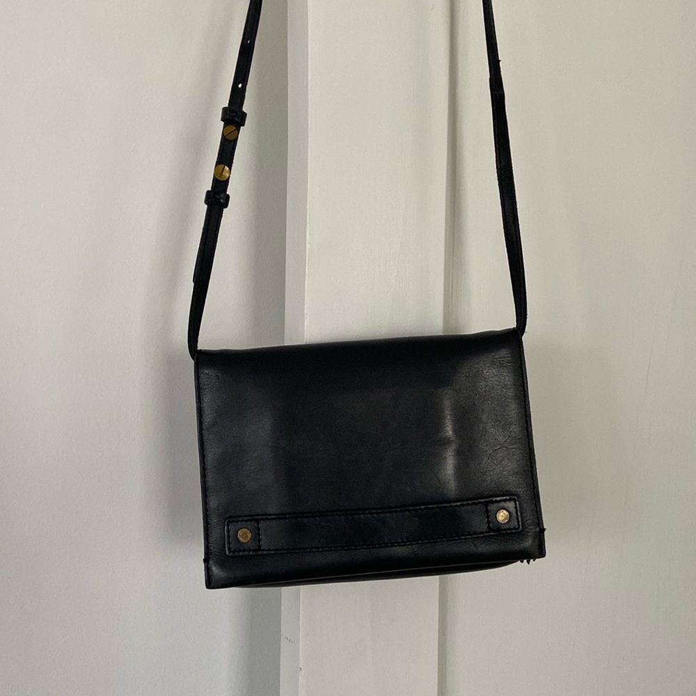 Madewell Black Leather Purse